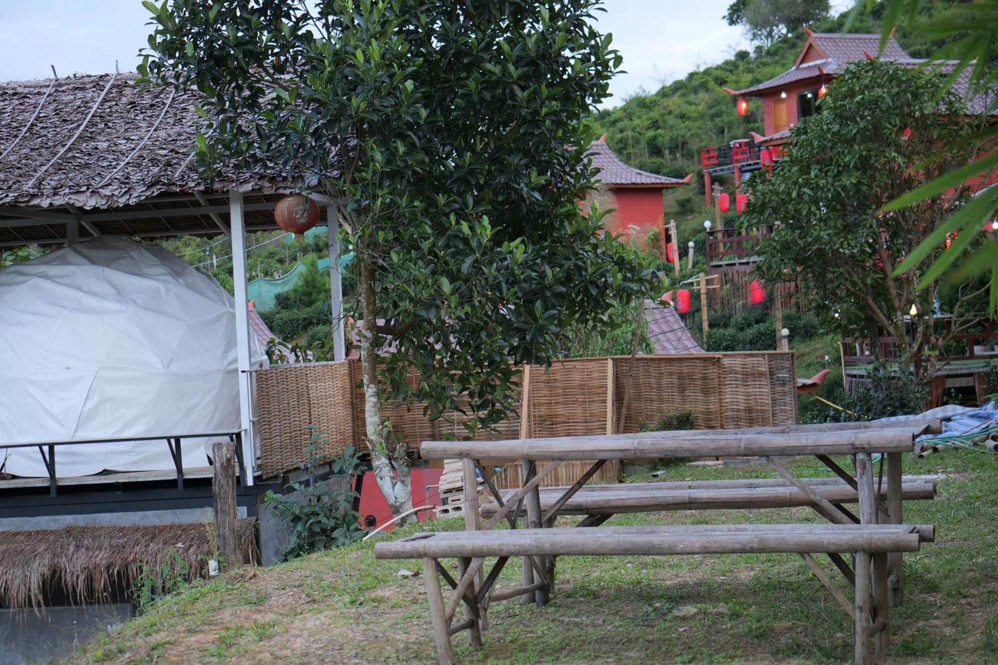 Dome Tents Hedreung Rakthai Camping Ban Rak Thai Exteriör bild
